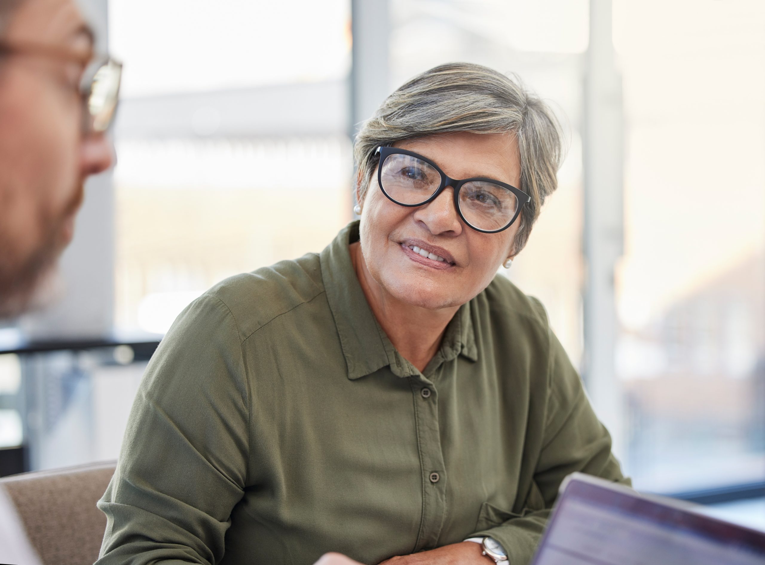 An Idaho resident speaking with a Consumer Connector about health insurance options.
